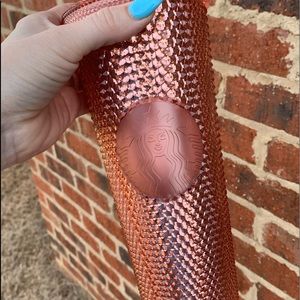 New Starbucks Tumbler Rose Gold